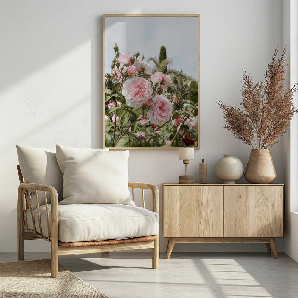 Garden Roses Poster