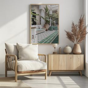 Marrakech Oasis Poster