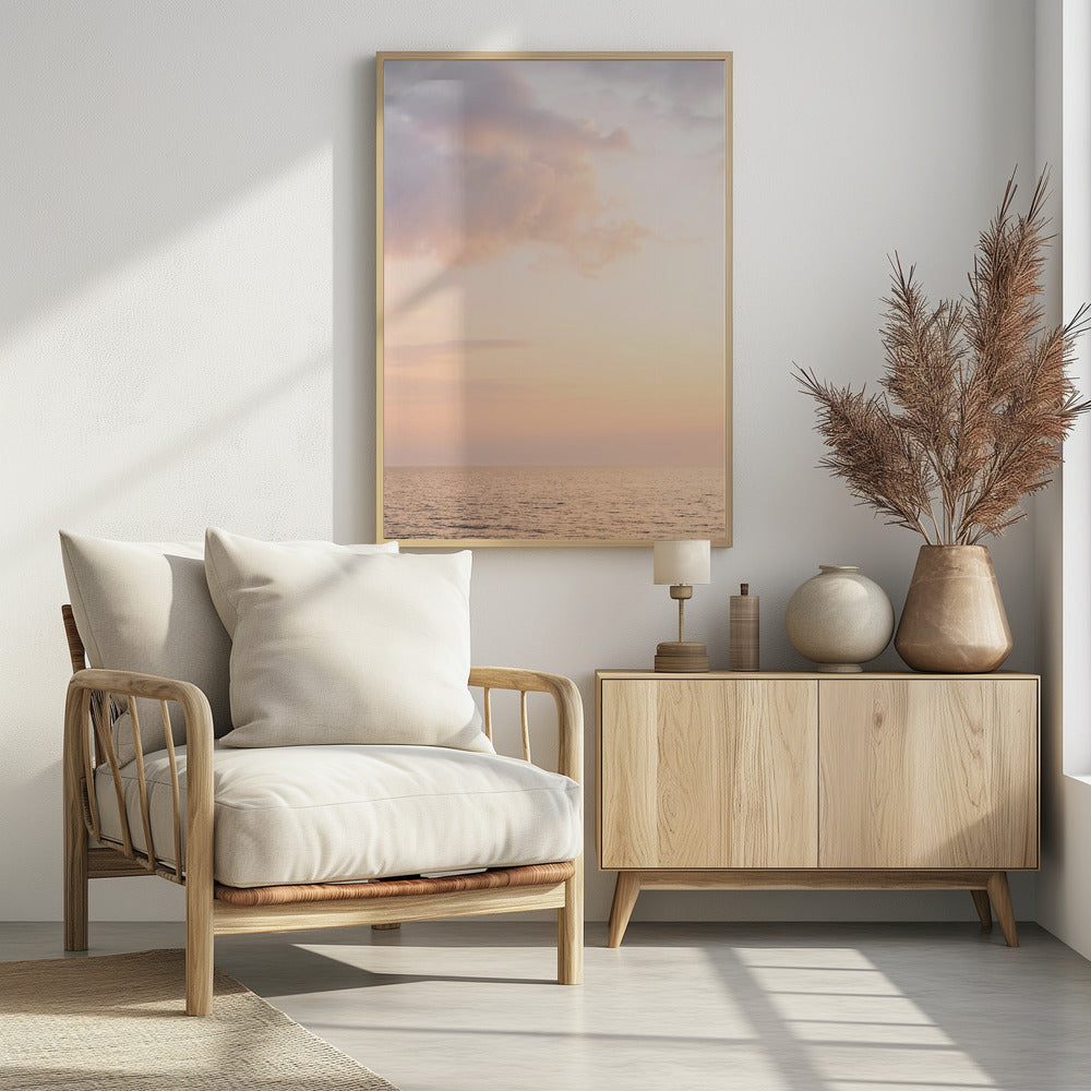 Pastel Color Sunset Poster