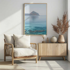 Rocks at the coast Poster