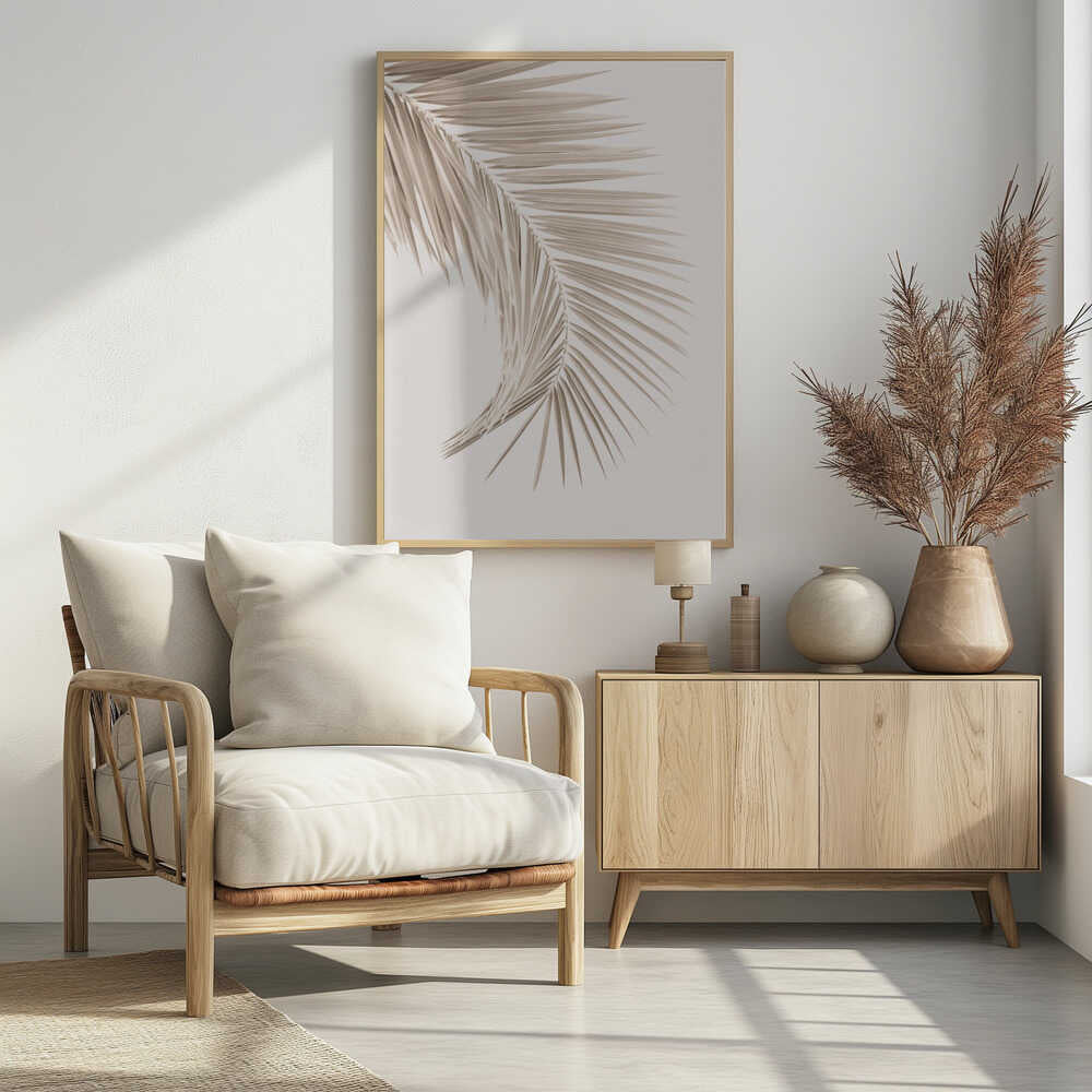 Tan Leaf Poster