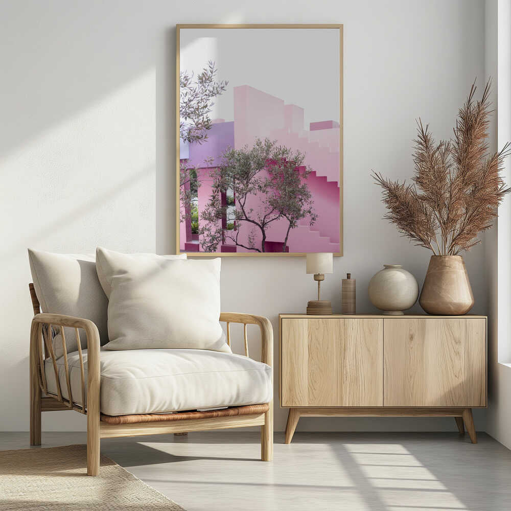 La Muralla Garden Poster