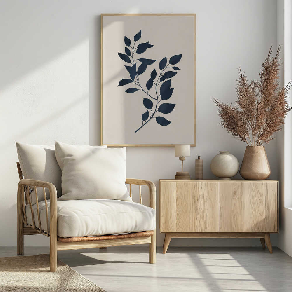 Botanical Silhouette 2 Poster