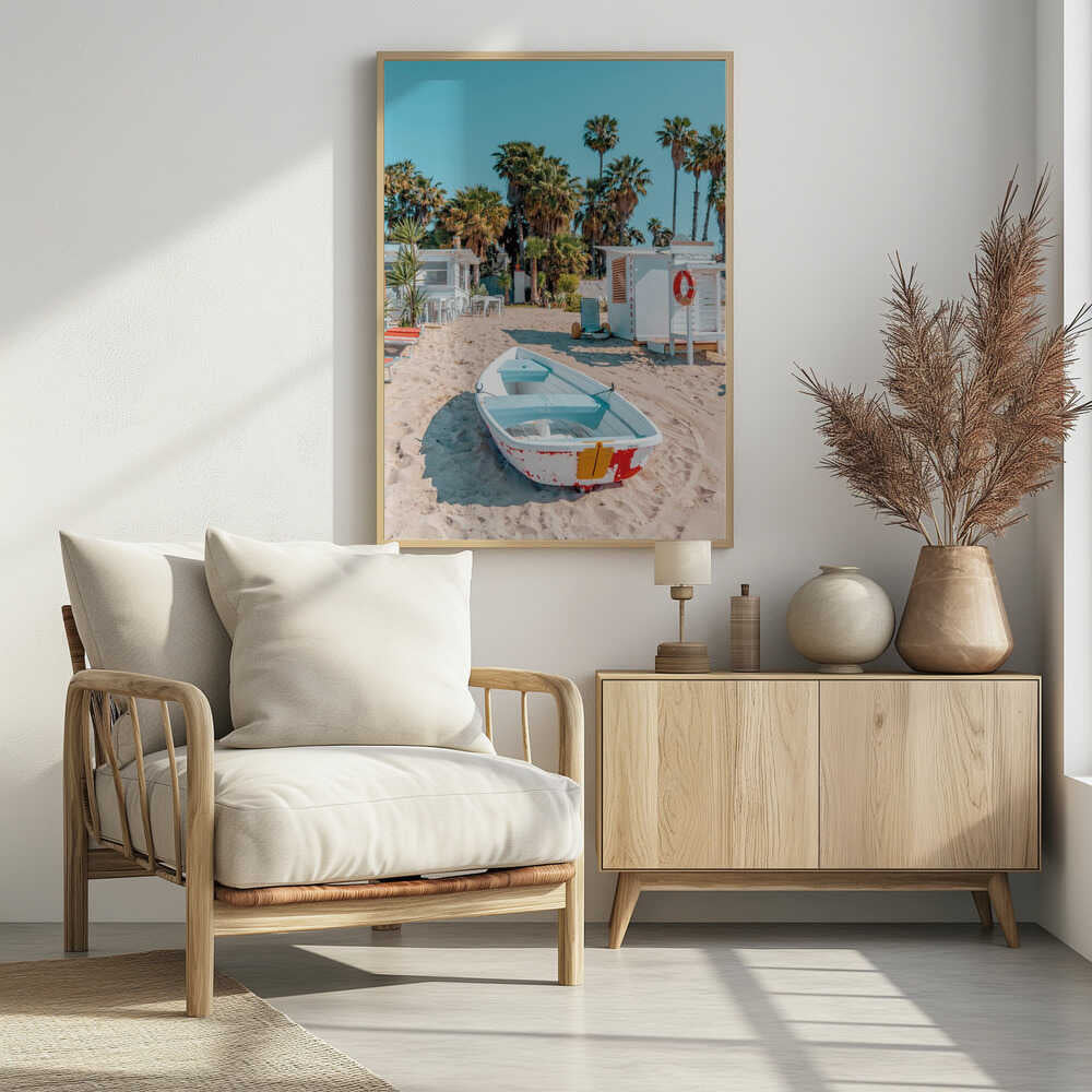 Sicilian Beach Vibes Poster