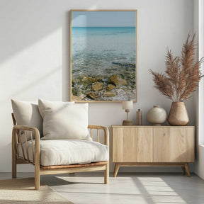 Seascape at the Italian Coast Poster