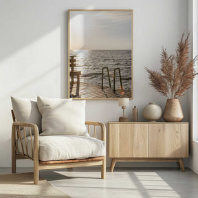 Summer Morning Swim Poster