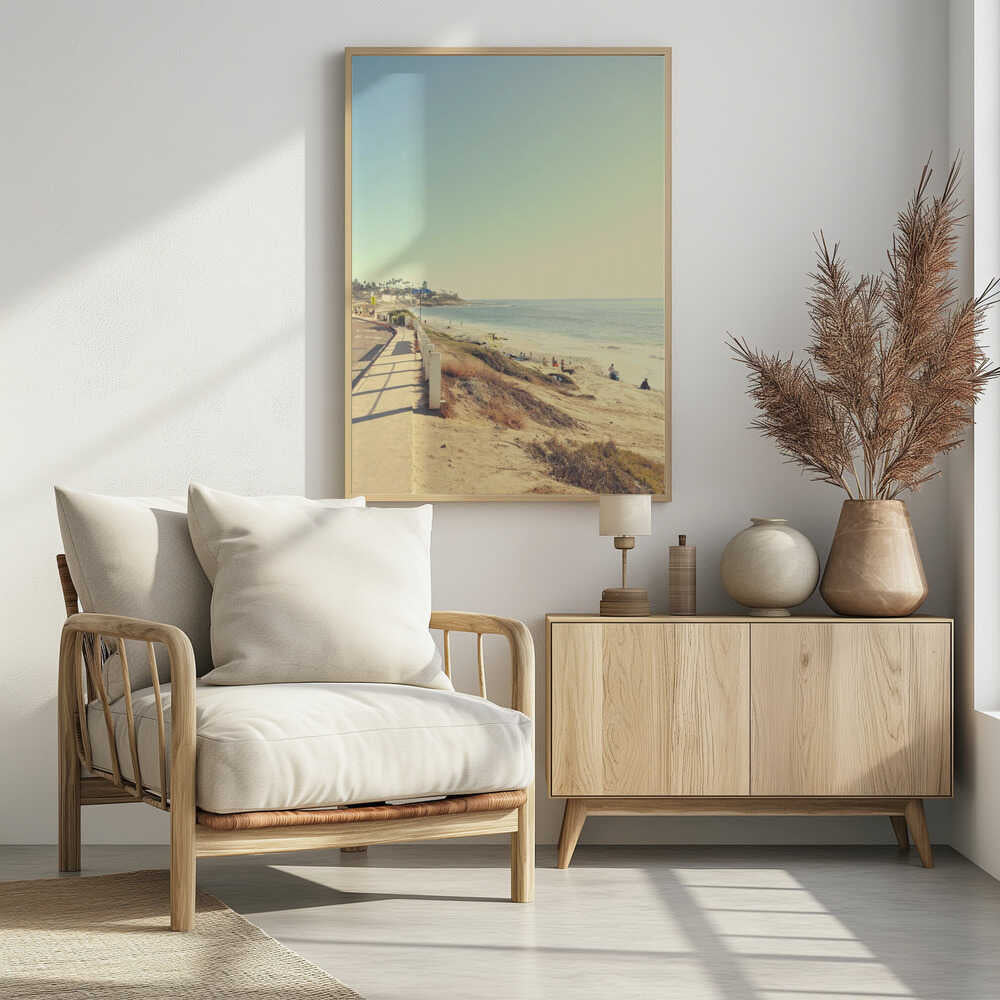 California Beachside Poster