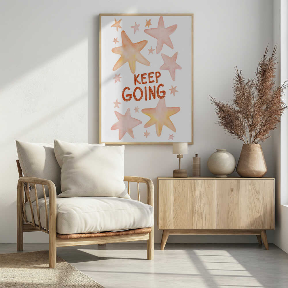 Starry Encouragement Poster