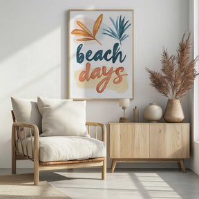 Sandy Serenity Poster
