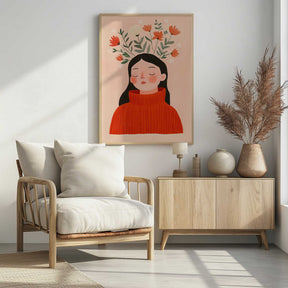 Floral Serenity Poster