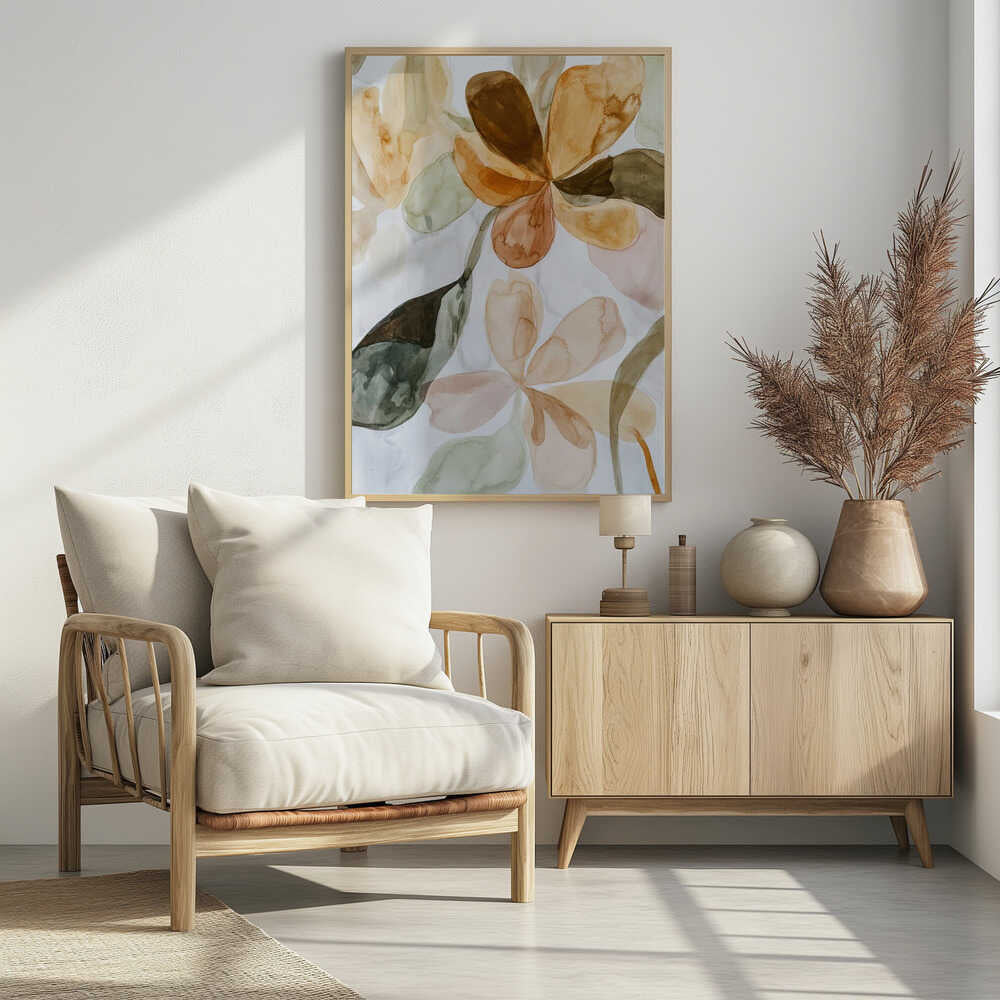 Whimsical Blooms Poster