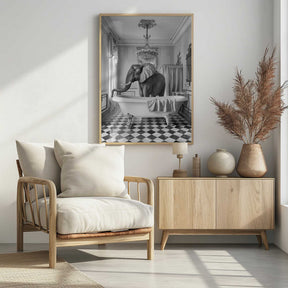 A Bathroom Occupied Poster