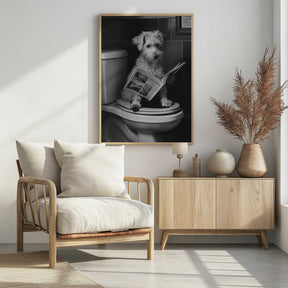 Good Boy   Toilet Art Poster