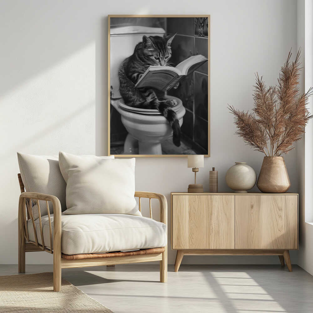 Literary Litter Box Poster