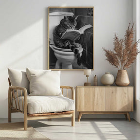 Literary Litter Box Poster