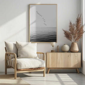 Flying Birds Poster
