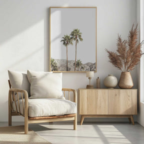 Palm Springs Palms Poster