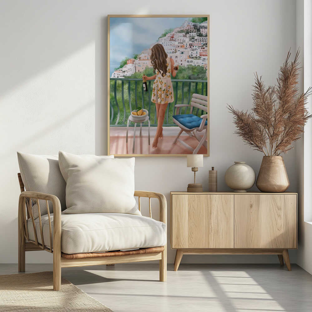 Balcony Bliss Poster