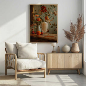 Strawberry Smoothie Serenade Poster