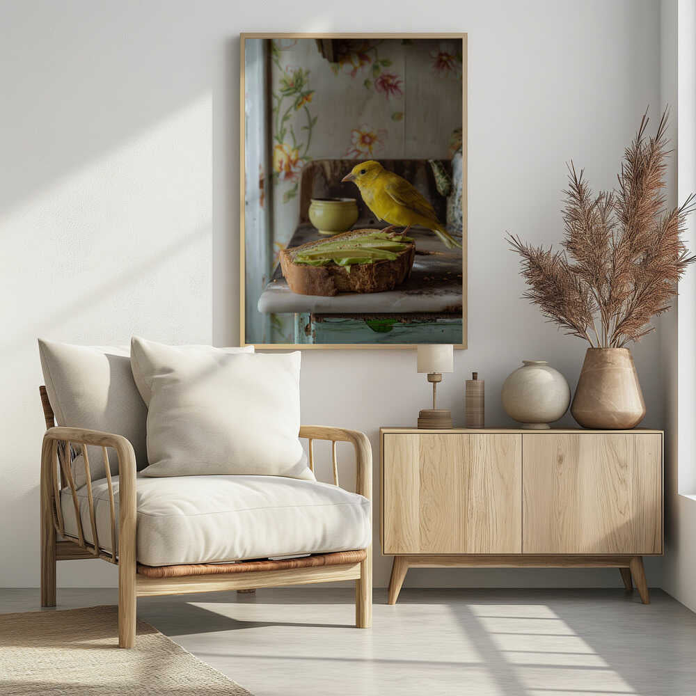 Avocado Breakfast Poster