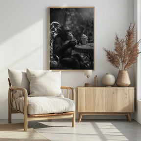 Chimp’s Ice Cream Break Poster