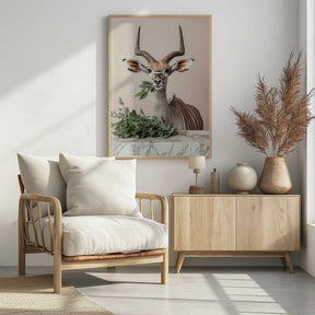Kudu Herbivore Bliss Poster