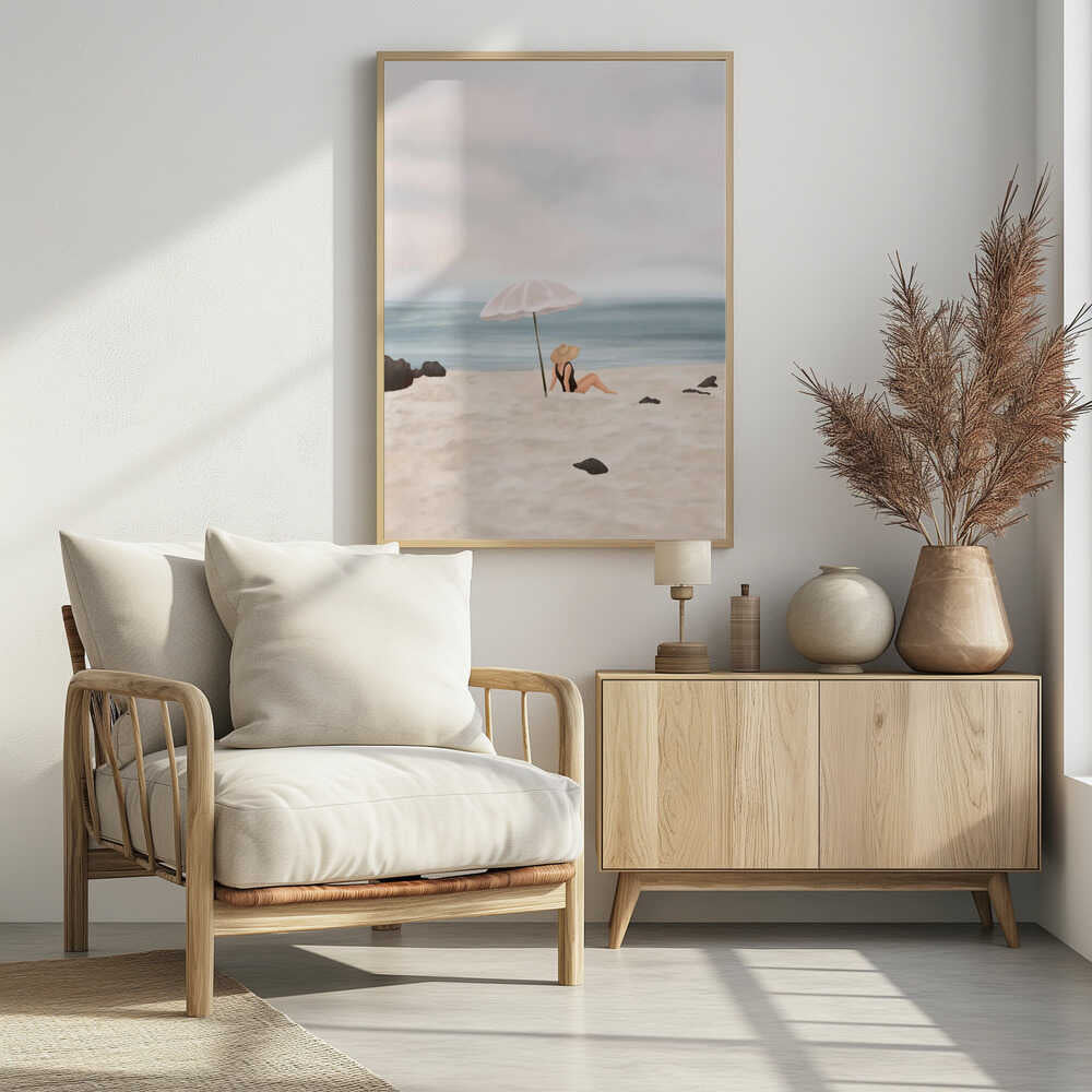 Beach Morning II Poster