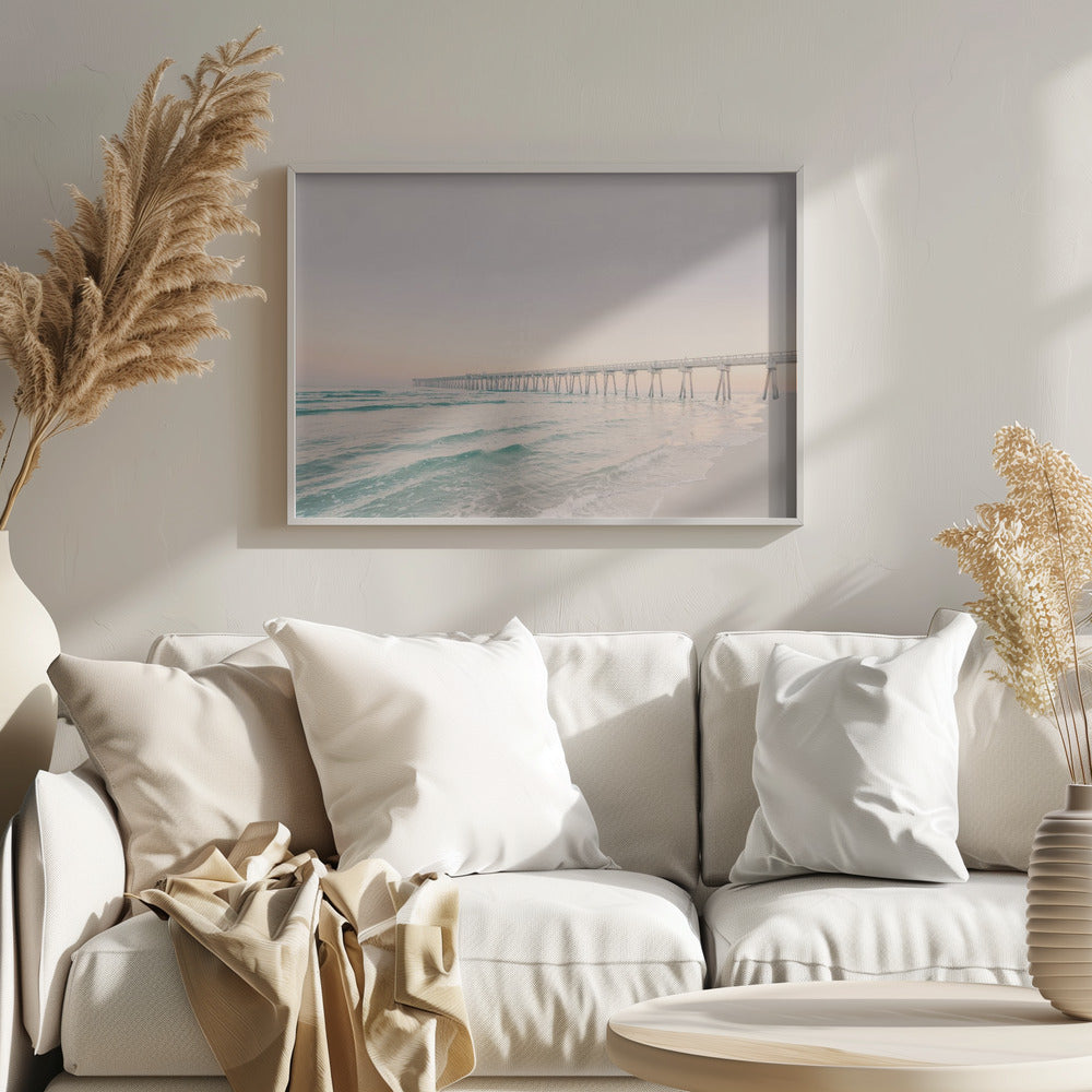 Beach Boardwalk Poster