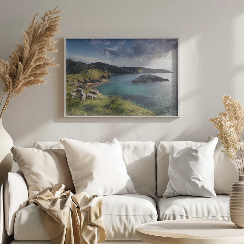 Irish Coast Poster