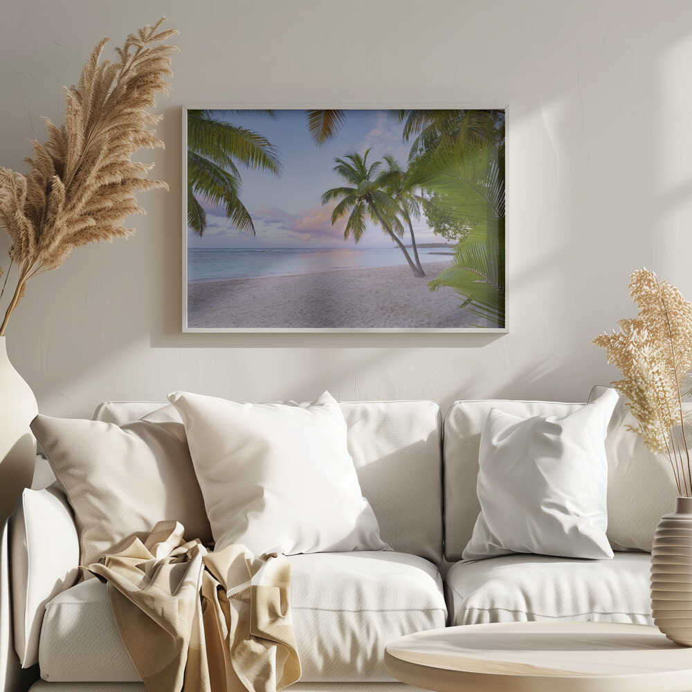 Tropical Beach Poster