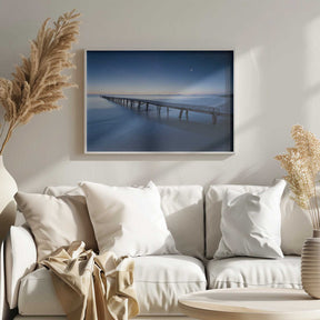 Blue Jetty Poster