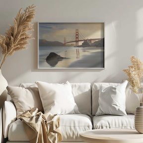 Golden Gate Morning Poster