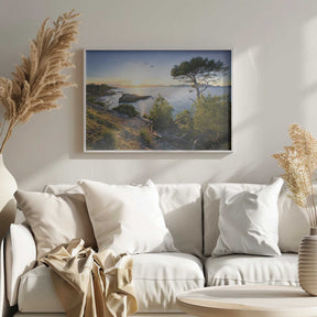 Mediterranean sunset Poster