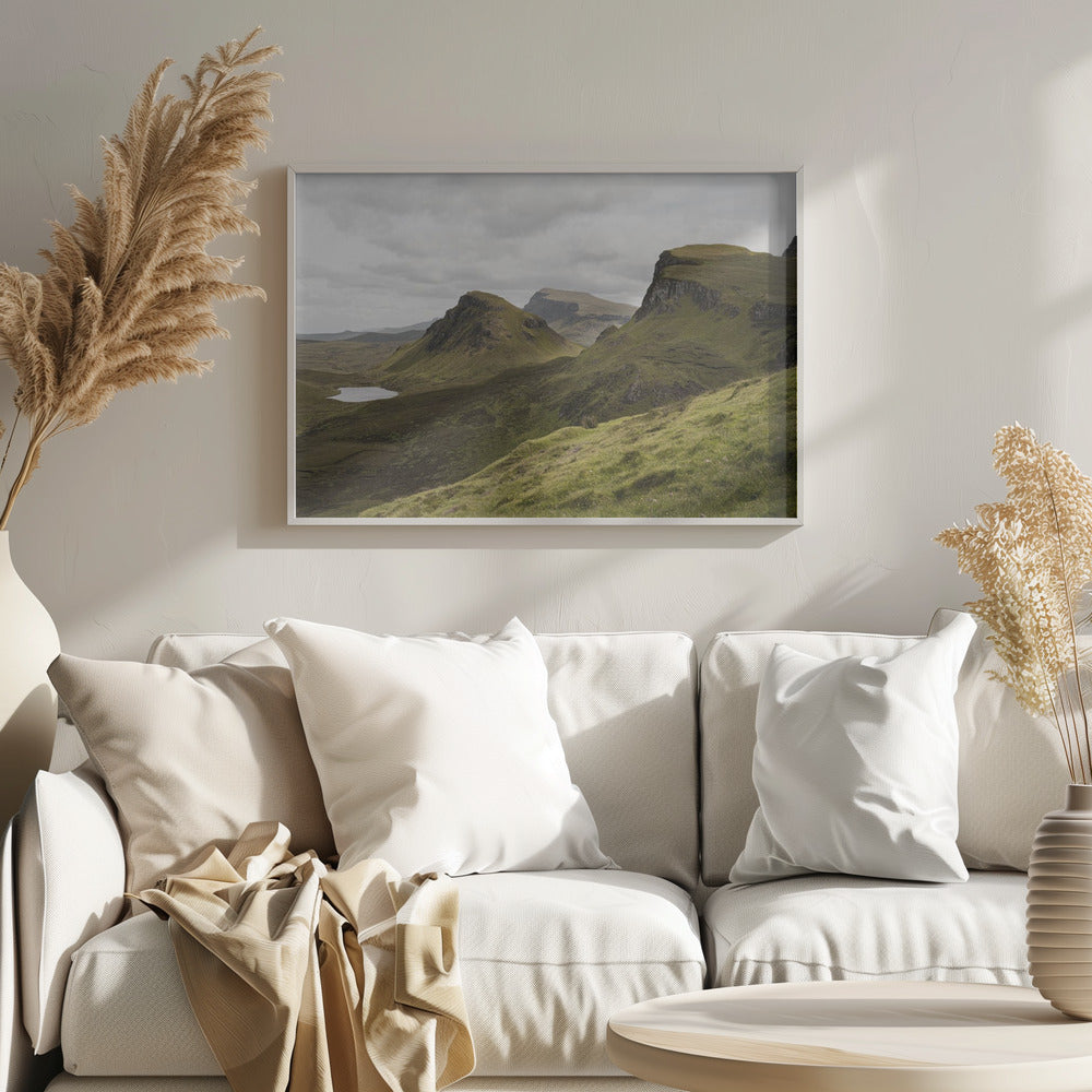 Quiraing, Isle of Skye, Scotland Poster