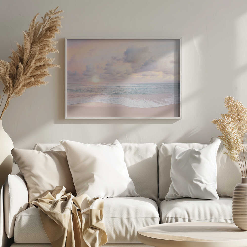 Cloudy Sunset Poster