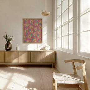 Vibrant Petal Dance Poster