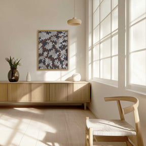 Abstract Wavescape Poster