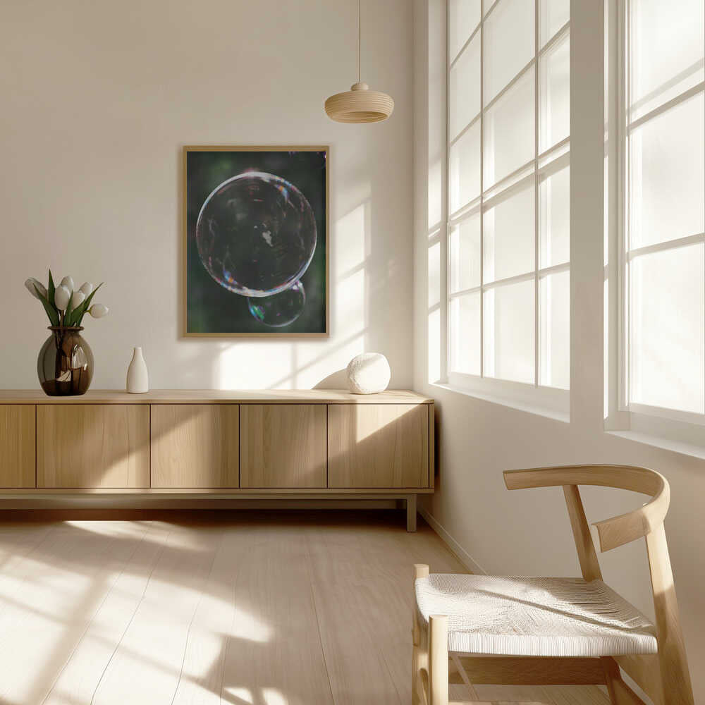 Ethereal Spheres Poster