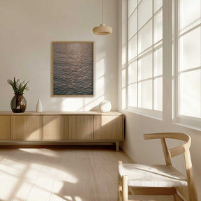 Sunset at Sea Poster