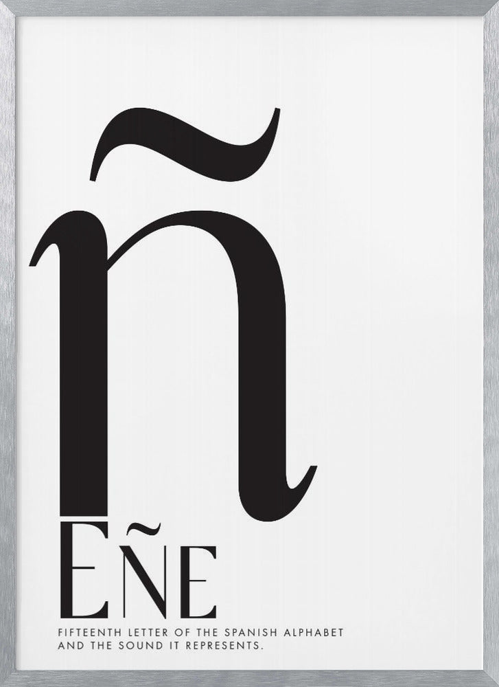 The eñe Poster