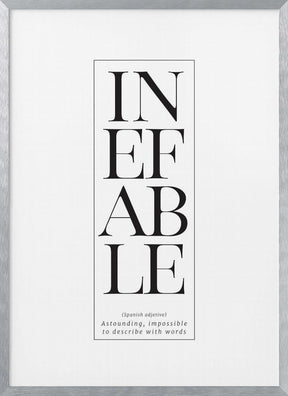 Astounding Inefable Poster