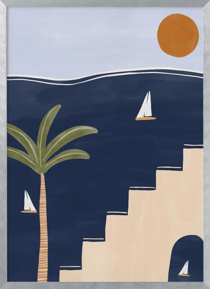 Sailboats Poster