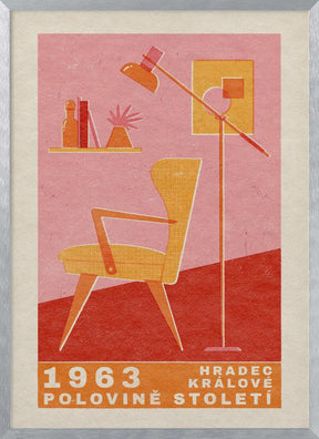 Mid Century Czech Furniture Poster