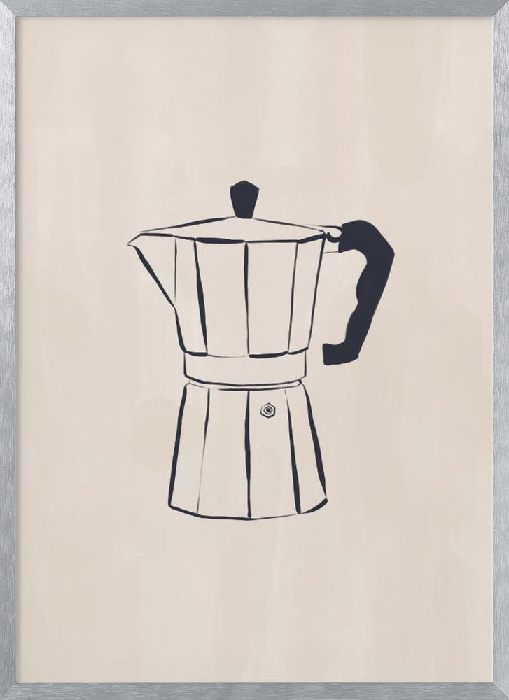 Cafetiere By Ivy Green Illustrations Poster