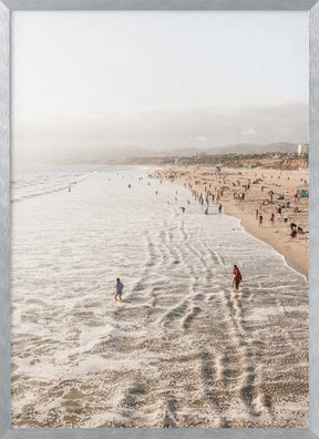 Santa Monica Beach Poster