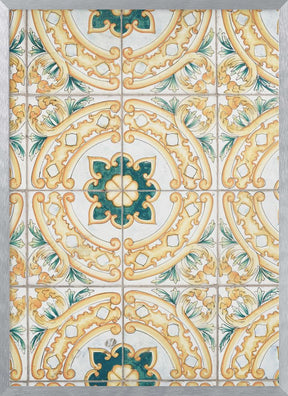 Capri Tiles Poster