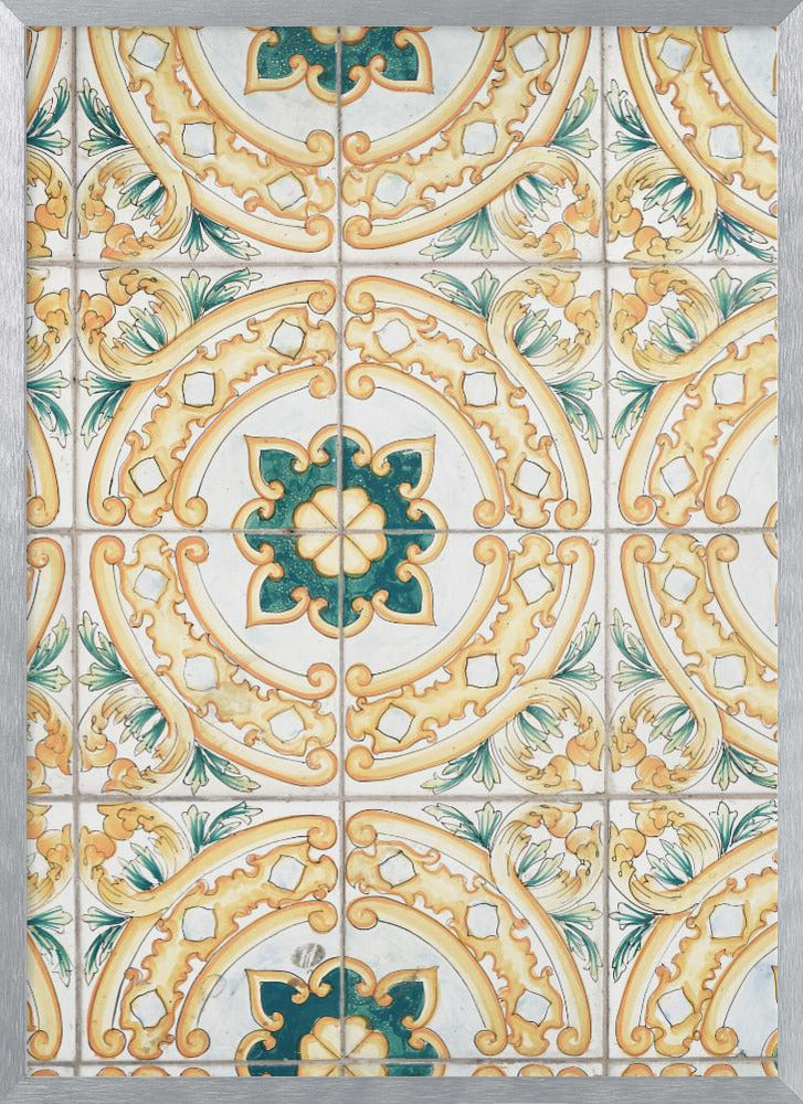 Capri Tiles Poster