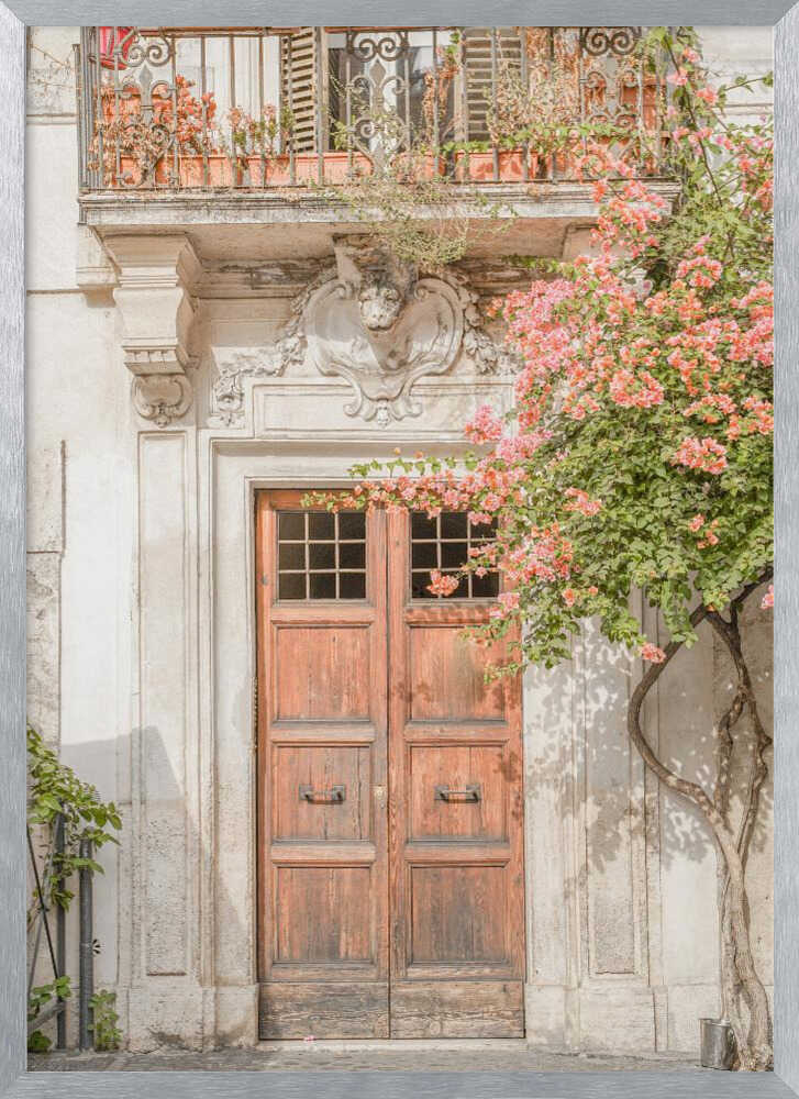 Floral Entry Poster