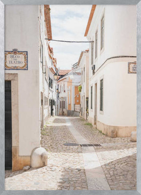 Streets of Cascais Poster