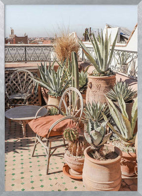 Rooftop in Marrakech Poster